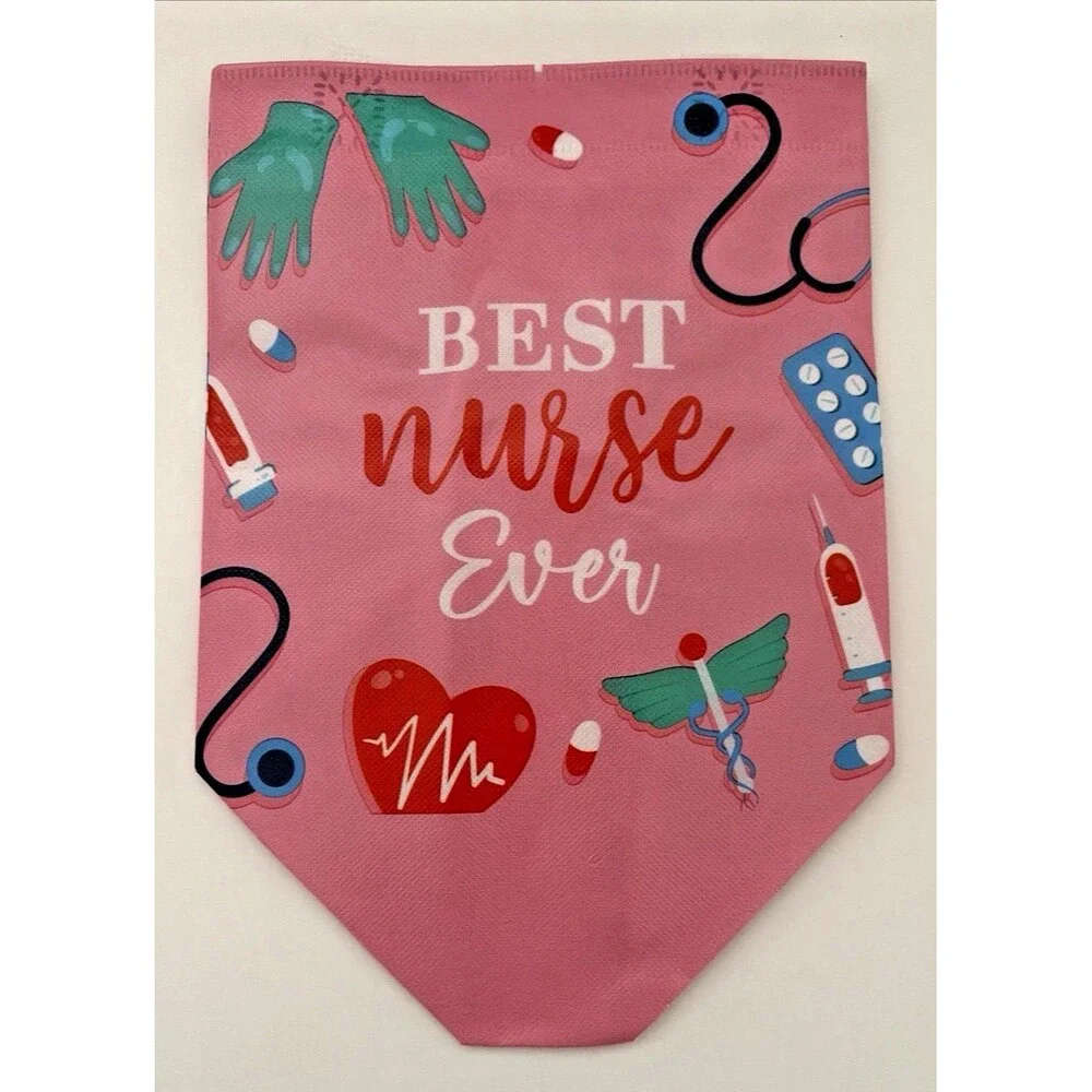 36 Pcs Nurse Medical Appreciation Gifts Bags or Tote Thank You Heavy Plastic